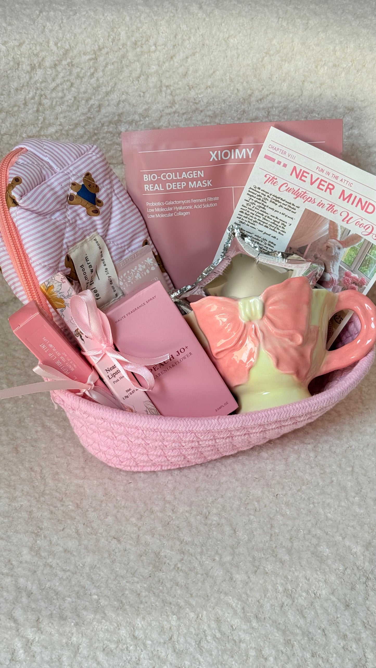Pinky baskets 🎀🪄✨